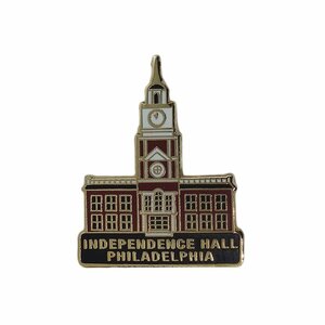 ピンズ 独立記念館 フィラデルフィア ピンバッジ 留め具付き ピンバッチ INDEPENDENCE HALL