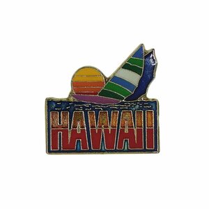 HAWAII ピンズ ハワイ レトロ ピンバッジ 留め具付き ピンバッチ アメリカ輸入雑貨