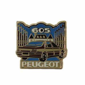 PEUGEOT 605 自動車 ピンズ プジョー レトロ ピンバッチ ピンバッジ 留め具付き フランス HELIUM PARIS