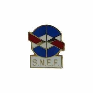 ピンバッジ ピンズ ピンバッチ 留め具付き SNEF フランス企業