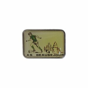 サッカー ピンズ ピンバッジ ピンバッチ 留め具付き AS BEAUSEJOUR フランス輸入雑貨