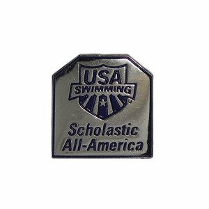 USA SWIMMING Scholastic All-America ピンズ 水泳 ピンバッジ 留め具付き ピンバッチ アメリカ輸入雑貨