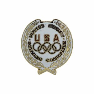 ピンズ ピンバッチ ピンバッジ USA オリンピック 五輪 OLYMPIC COMMITTEE 留め具付き