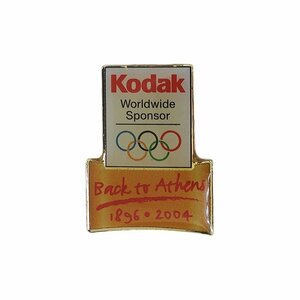 ピンズ 留め具付き ピンバッジ ピンバッチ Kodak オリンピック ワールドワイド スポンサー 五輪