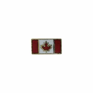 カナダ国旗 ピンズ メイプルリーフ ピンバッチ ピンバッジ ラペルピン 留め具付き
