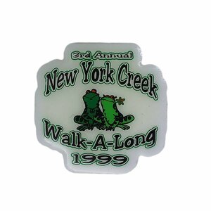 蛙 ピンズ ピンバッチ ピンバッジ 留め具付き Walk-A-Long 1999