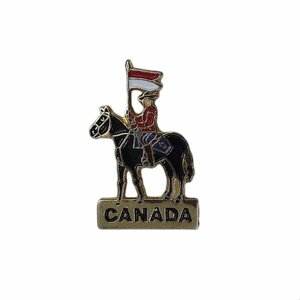 CANADA 王立カナダ騎馬警察 ピンズ ピンバッジ ピンバッチ 留め具付き