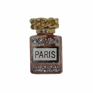 香水のボトル型 ピンズ PARIS ピンバッチ ピンバッジ 留め具付き 服飾 アメリカ輸入雑貨