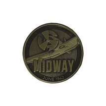 映画ミッドウェイ ピンズ MIDWAY 留め具付き ピンバッチ プロペラ機 ピンバッジ_画像1