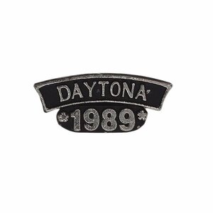DAYTONA 1989 バイカー ピンズ デイトナ ピンバッジ レトロ ピンバッチ ビンテージ 留め具付き