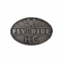 H.O.G. バイカー ピンズ ハーレーオーナーズグループ ピンバッチ ピンバッジ ラペルピン 留め具付き FLY & RIDE_画像1