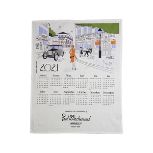  Франция улица средний . календарь ткань постер ткань гобелен смешанные товары ткань 