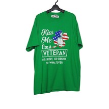 新品 FRUIT OF THE LOOM プリント Tシャツ 緑 グリーン 半袖 メンズ XLサイズ トップス ティーシャツ VETERAN_画像1