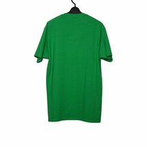 新品 FRUIT OF THE LOOM 珈琲 プリント Tシャツ 緑 グリーン 半袖 メンズ Mサイズ トップス ティーシャツ_画像2