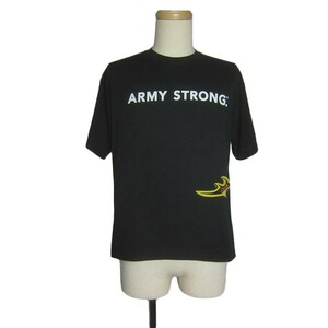 tシャツ ティーシャツ ミリタリー プリントTシャツ メンズ Mサイズ位 USアーミー ARMY STRONG 古着