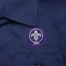 ボーイスカウト シャツ BOY SCOUTS OF AMERICA ユースサイズ レディース向き 古着_画像5