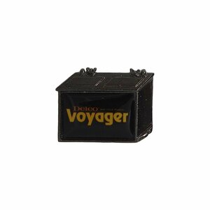 Delco Voyager バッテリー ピンズ 留め具付き ピンバッジ ピンバッチ