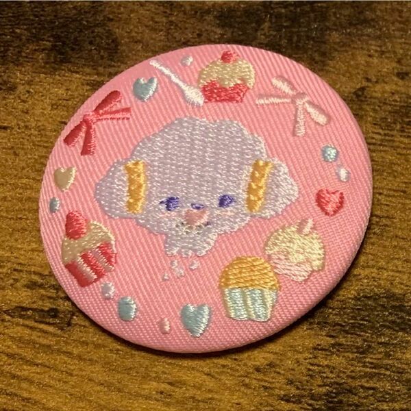 サンリオ刺繍缶バッジ こぎみゅん