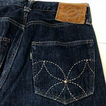 SUGAR CANE ALOHA DENIM シュガーケーン アロハデニム 砂糖黍製 デニムパンツ SIZE: W30 L34 インディゴ MH632024040515_画像3