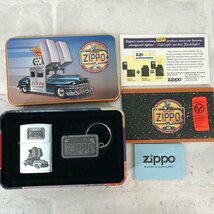 ZIPPO 1998年製 ブリキ缶 立体ZIPPO CAR ジッポカー 宣伝車 キーホルダー ジッポ オイルライター MU632024042602_画像2