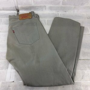 Levi’s リーバイス 501 メキシコ製 ストレートフィット デニムパンツ SIZE: W32 L32 グレー MH632024032712 の画像7