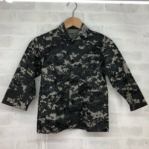 ROTHCO ロスコ JR G.I. BDUシャツ ジュニア 子供服 長袖シャツ SIZE:S ブラックデジタルカモ KU632024041711