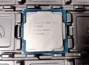 Intel Core i5-8600 3.10GHz （第8世代） 送料無料