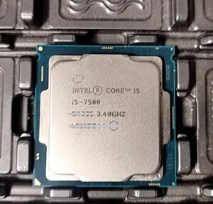 Intel Core i5-7500 3.40GHz SR335（第7世代） 送料無料 CPU