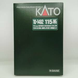 【状態良好】KATO 10-1482 115系 1000番台 湘南色 JR仕様 4両 増結 セット Nゲージ 鉄道模型 / N-GAUGE カトー SHONAN COLOR