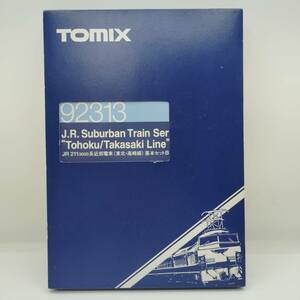 【完品】TOMIX 92313 JR 211-3000系 近郊電車 東北・高崎線 基本セット B 5両 セット Nゲージ 鉄道模型 / トミックス Tohoku Takasaki Line