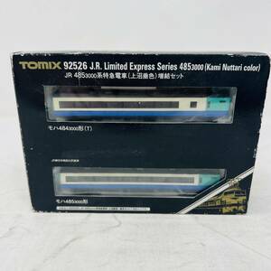 【本体良好】TOMIX 92526 JR 485 3000系 特急電車 上沼垂色 増結 2両 セット Nゲージ 鉄道模型 / N-GAUGE モハ484-3000形 モハ485-3000形