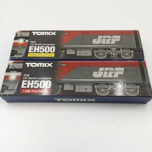 【完品】TOMIX 2142 2143 JR EH500 1次形 2次形 2点 セット Nゲージ 鉄道模型 /トミックス N-GAUGE Electric Locomotiveの画像1