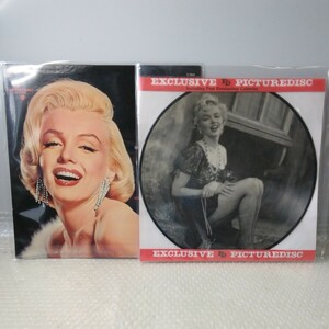 マリリンモンロー　sings　EXCLUSIVE　PICTURE　DISC　ピクチャー　レコード　LP　セット