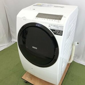 美品★日立 HITACHI ビッグドラム ドラム式洗濯乾燥機 洗濯10kg 乾燥6kg 左開き 斜型 除菌清潔プラスコース BD-SG100GL 2021年製 TD03085Nの画像1