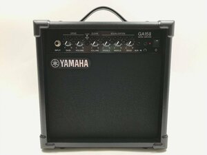 美品★YAMAHA ヤマハ ギターコンボアンプ 練習用ギターアンプ CLEANチャンネル DRIVEチャンネル 2ch仕様 GA15Ⅱ Y03223N