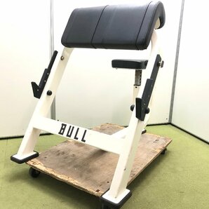 Zaoba ザオバ BULL ブル Arm Curl Bench アームカールベンチ トレーニングマシン ホームジム 筋トレ YD04002Nの画像1