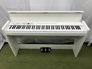 【引取限定】KORG コルグ デジタルピアノ 電子ピアノ 88鍵 RH3鍵盤 同時発音数120 ステレオPCM音源 LP-380 2019年製 d03171N