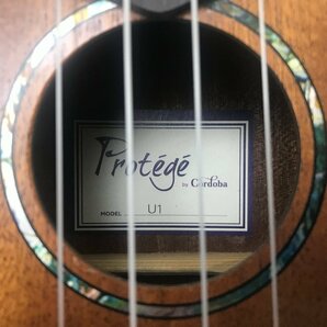 美品 Cordoba コルドバ Protege by Cordoba U1 コンサートウクレレ コンサートタイプ マホガニー ボディ 純正ソフトケース付属 T03081Sの画像5