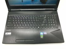 美品★サードウェーブ ドスパラ GALLERIA ゲーミングノートPC Windows10Home i7 9750H 32GB SSD512GB HDD1TB RTX2070 GCR2070RGF 03224N_画像3