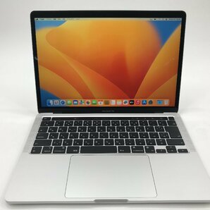 美品★Apple アップル MacBook Pro 13インチ 2020 ノートPC M1 8コアCPU 8コアGPU 8GB SSD512GB シルバー MYDC2J/A 03214Nの画像2