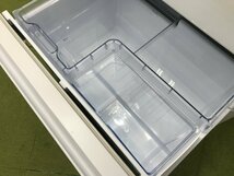 美品 シャープ SHARP 冷凍冷蔵庫 350L 左右開き 3ドア プラズマクラスター 自動製氷 脱臭 真ん中冷凍室 SJ-GW35H-W 2021年製 d03177S_画像7