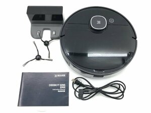 ECOVACS エコバックス DEEBOT OZMO 920 DX5G ロボット掃除機 0.43L フィルター丸洗い 吸引+水拭き 丸型 段差乗り越え機能 03233S