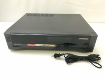 SONY ソニー ベータデッキ ベータマックスビデオデッキ Betamax Hi-Band&Betahi-fi SL-200D ハイバンドベータハイファイ ジャンク T04028N_画像1