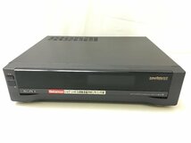 SONY ソニー ベータデッキ ベータマックスビデオデッキ Betamax Hi-Band&Betahi-fi SL-200D ハイバンドベータハイファイ ジャンク T04028N_画像2