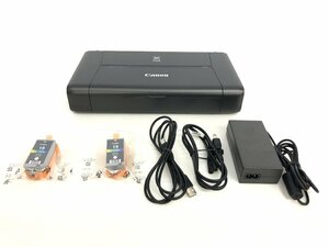 美品♪CANON キャノン PIXUS ピクサス インクジェットプリンター モバイルプリンター ダイレクト印刷 最大A4 スマホ対応 iP110 T04042N