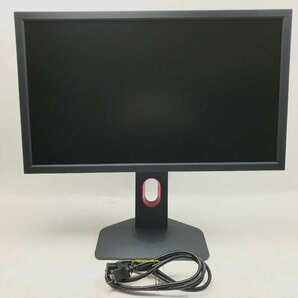 美品 BenQ ベンキュー ゲーミングモニター 液晶ディスプレイ 24型 FHD ワイド 高さ調節 スイーベル ZOWIE XL2411K-B 2020年製 Y04006Sの画像2