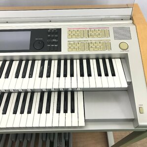 【引取限定】YAMAHA ヤマハ STAGEA ステージア エレクトーン ELS-02C 2004年製 ver.2.23 バイタライズ 椅子付き 鍵盤楽器 TD03068の画像4