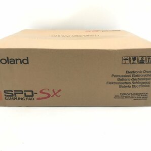 新品未開封★ROLAND ローランド サンプリングパッド 44.1kHz 電子パーカッション ライブ用サンプラー SPD-SX 04058Nの画像3