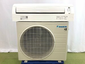 美品 ダイキン DAIKIN EBKシリーズ エアコン AN22YEBKS-W おもに6畳用 2.2kW 6畳～9畳 水内部クリーン ストリーマ機能 2021年製 TD04044S