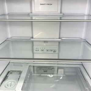 2023年製 AQUA アクア 冷凍冷蔵庫 フレンチドア 観音開き 4ドア 420L 自動製氷 ツインLED野菜ルーム クイック冷凍 AQR-TZ42N TD03084Nの画像8